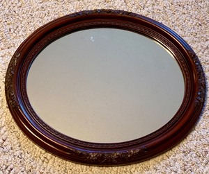 lot 243 image: Decorative Petite Decorative Wall Mirror