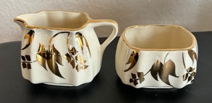 lot 238 image: Vintage Sandland Ware and Lenox Votive Candle Holders, Sugar Dish, Creamer Pitcher and 14 Bowls
