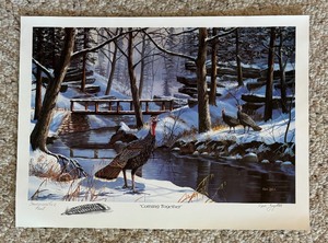 lot 282 image: A Likely Refuge and Coming Together Unframed Prints by Ken Zylla