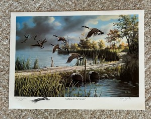 lot 157A image: Nary a Care and Lifting to the North Unframed Prints by Ken Zylla
