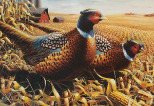 lot 287 image: Autumn Royalty Limited Edition Unframed Print by John House