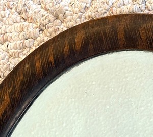 lot 319 image: Decorative Vintage Oval Mirror