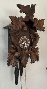lot 351 image: German Coo Coo Clock