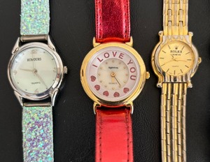 lot 110C image: Nine Stylish Wrist Watches
