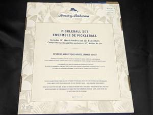 lot 1 image: LA 3 - Tommy Bahama Pickleball Set