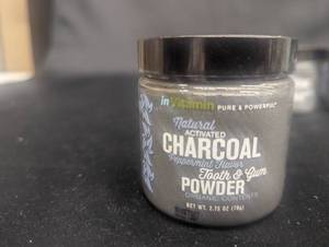 lot 10 image: cart tooth - Lot of 7 inVitamin Natural Activated Charcoal Tooth & Gum Powder