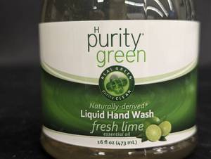 lot 48 image: back room pallet - Lot of 3 Purity Green Liquid Hand Wash Fresh Lime 16 fl oz