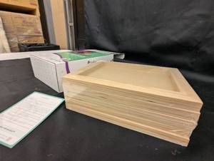lot 171 image: art pallet - Daveliou Wood Panels 8x10 5-Pack Professional Artist Quality