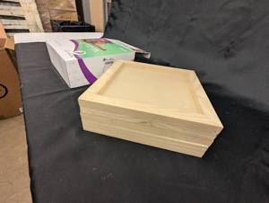 lot 176 image: art pallet - Davelou Wood Panels for Professional Artists - 5 Pack