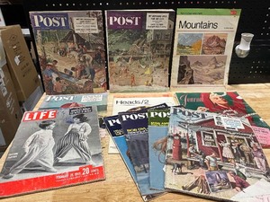 lot 5 image: The Saturday Evening Post and other Magazines
