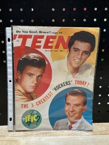 lot 21 image: November 1958 Teen Magazine