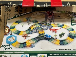 lot 50 image: Dinosaur Race Track