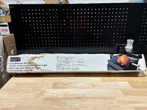 lot 57 image: Gas BBQ Rotisserie