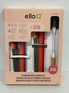 Straw and Bottle Brush Set