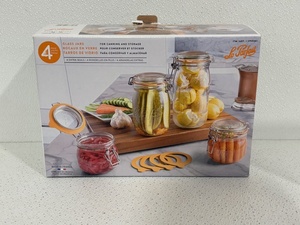 Le Parfait Glass Jar 4 Piece Set