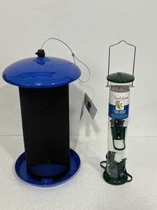 Wire Mesh and Tube Bird Feeder