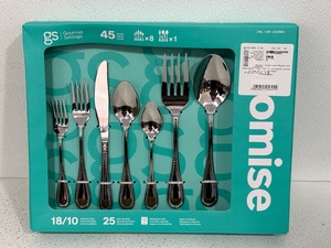 45 Piece Silverware Set