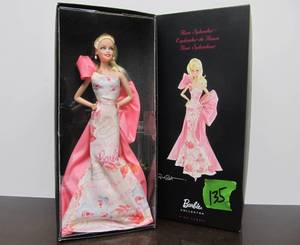 Mint in Box Barbie Collector ROSE SPLENDOR Barbie by Robert Best