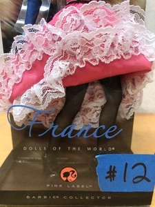 Mint in Box Barbie 50th Anniversary Dolls of the World FRANCE Barbie
