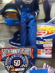 Mint in Box Collector Edition 50th Anniversary NASCAR Barbie&nbsp