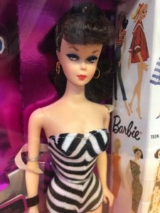 Mint in Box 35th Anniversary - 1959 Barbie Doll &amp Package