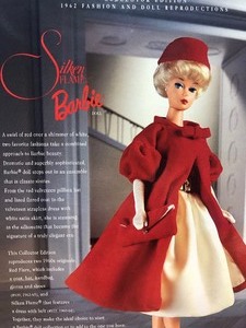 Mint in Box Collector Edition 1962 Fashion &amp Doll Repo SILKEN FLAME Barbie&nbsp
