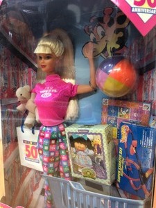 Mint in Box Toys R US 50th Anniversary IM A TOYS R US KID Barbie Gift Set&nbsp