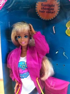 Mint in Box Hair Color Changing CAMP Barbie
