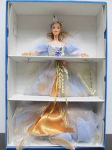 Mint in Box Angels of Music Collection Collector Edition HARPIST ANGEL Barbie