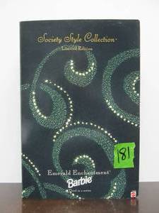 Mint in Box Society Style Collection Limited Edition EMERALD ENCHANTMENT Barbie