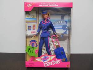 Mint in Box Career Collection Special Edition PILOT Barbie Doll &amp Accessories