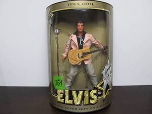 Mint in Box Teen Idol ELVIS Doll w COA