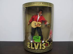Mint in Box Jailhouse Rock 45 RPM ELVIS Doll w COA