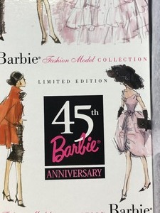 Mint in Box Fashion Model Collection Limited Edition 45TH ANNIVERSARY BARBIE