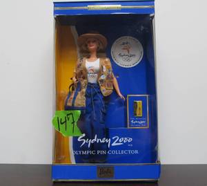 Mint in Box Collector Edition SYDNEY 2000 OLYMPIC PIN COLLECTOR Barbie
