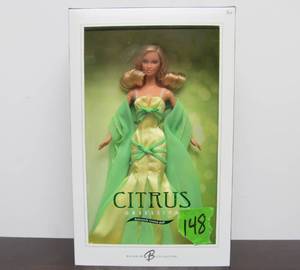 Mint in Box Barbie Collector CITRUS OBSESSION Scented Barbie Doll