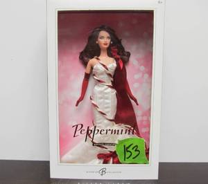 Mint in Box Barbie Collector PEPPERMINT Scented Barbie Doll