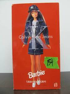 Mint in Box Bloomingdales Limited Edition CALVIN KLEIN JEANS Barbie