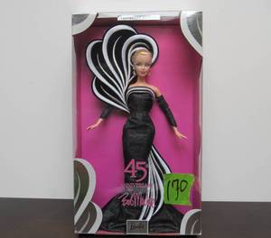 Mint in Box Collector Edition 45th ANNIVERSARY Barbie Doll by Bob Mackie