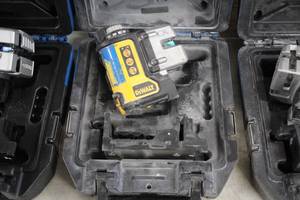 lot 63 image: DeWalt 6V 3 Beam Line Laser DW089 with Case, Attachment