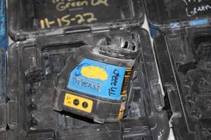 lot 109 image: DeWalt 4.5V Laser Chalk Line Generator DW088CG with Case