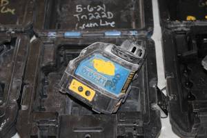 lot 110 image: DeWalt 4.5V Laser Chalk Line Generator DW088CG with Case