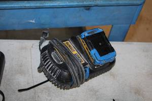 lot 279 image: DeWalt 12V Max  20V Max Lithium Ion Charger DCB101 with DeWalt 12V 2Ah Battery