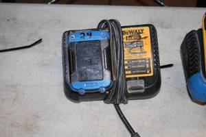 lot 282 image: DeWalt 12V Max  20V Max Lithium Ion Charger DCB112 with DeWalt 12V 2Ah Battery