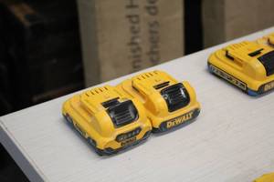lot 308 image: Lot of (2) DeWalt 12V 2Ah Batteries