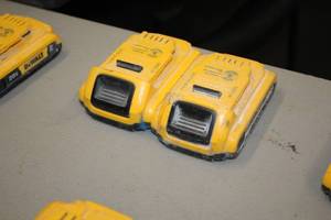 lot 330 image: Lot of (2) DeWalt 20V Max XR Lithium Ion Batteries
