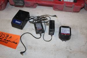 lot 358A image: Powers Fasteners Battery & Charger with Power Cord (New)