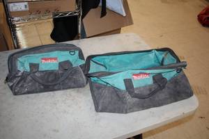 lot 730 image: Lot of (2) Makita Tool Bags
