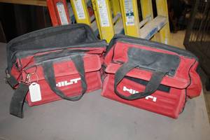 lot 751 image: Lot of (2) Hilti 16 Tool Bags