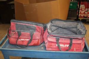 lot 755 image: Lot of (2) Hilti 16 Tool Bags
